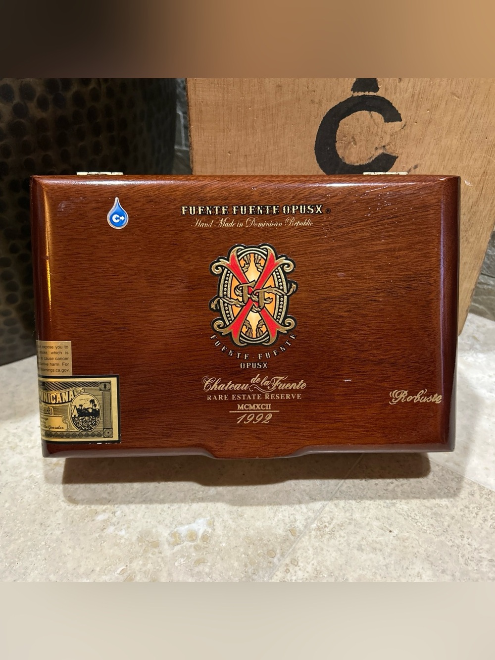 Fuente Opus X Empty Cigar Box- Robusto
